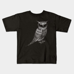 Tattooed Owl Kids T-Shirt